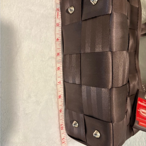 Harveys Chocolate Brown Seatbelt Tote - Picture 14 of 14